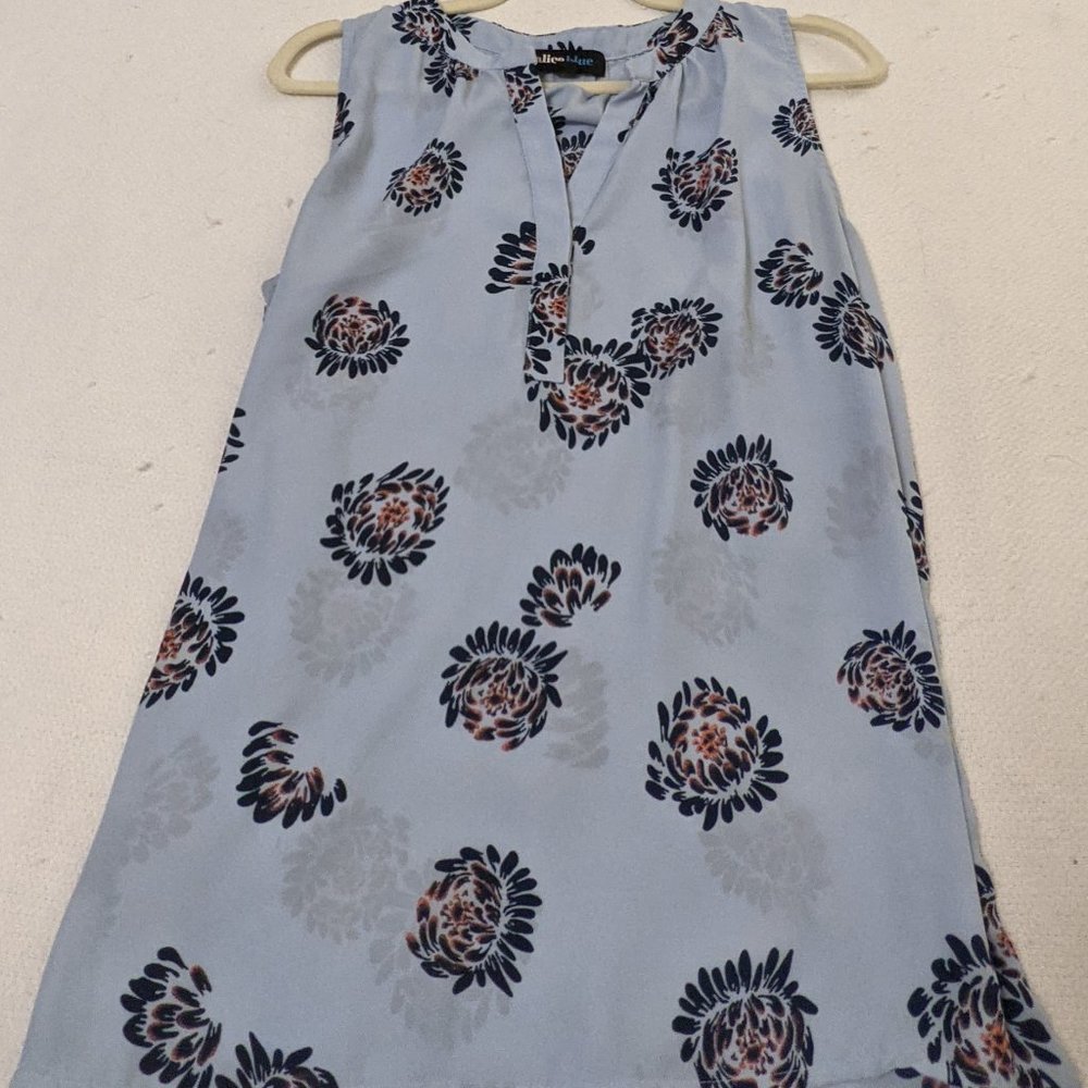 Stitchfix Alice Blue Simona Henley Blouse, XL